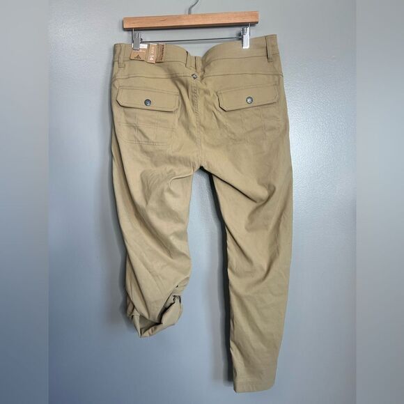 Prana Halle straight leg convertible pants size 14 hiking gorpcorp camping camp - Picture 3 of 8